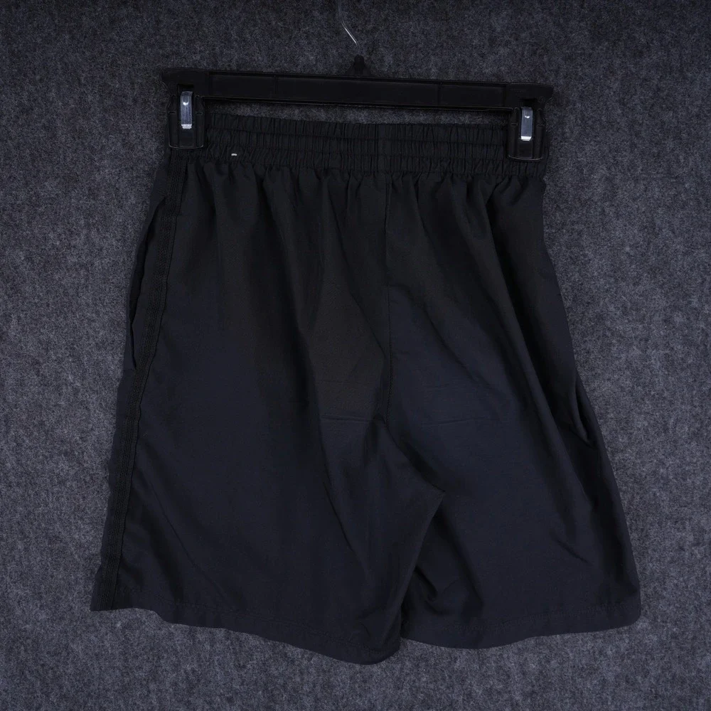 Nike Dri-FIT Athletic Shorts Kids Large Black Excellent Swoosh Logo Activewear